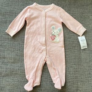 Carter’a footie snap-up sleep and play